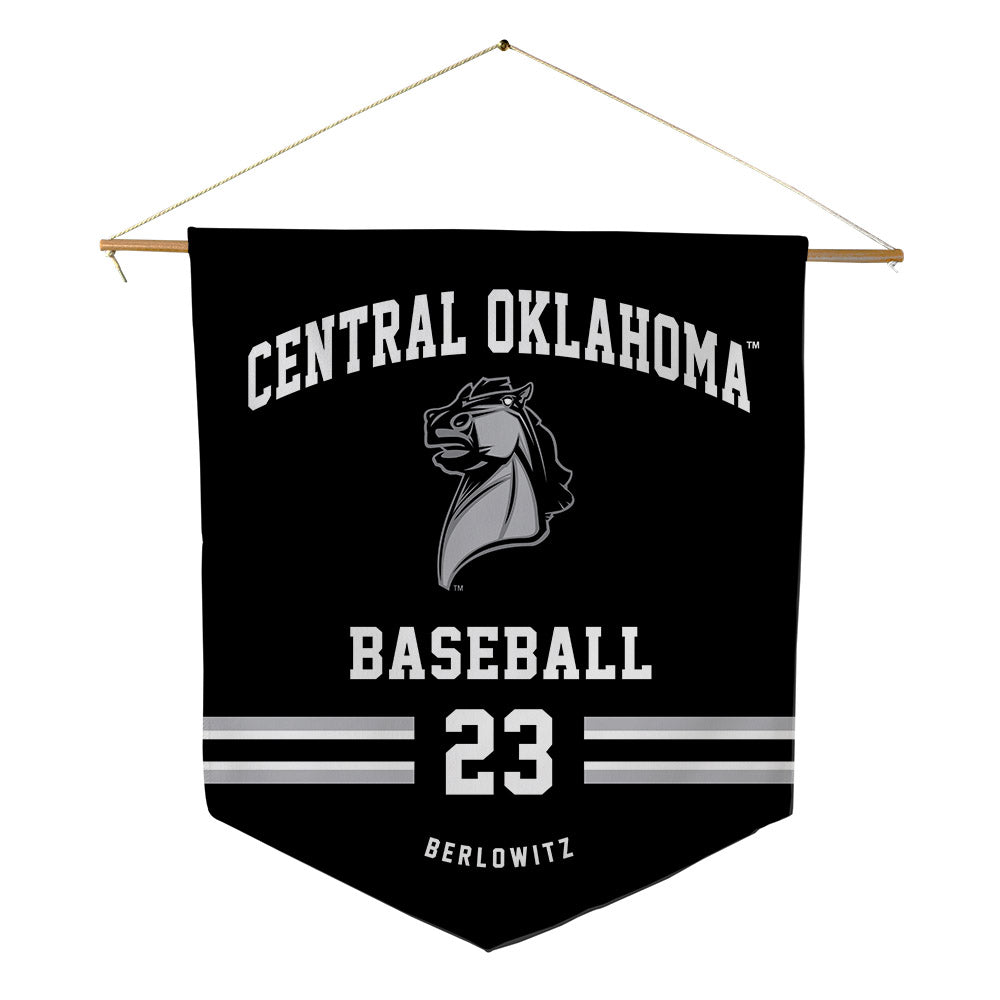 UCO - NCAA Baseball : Brody Berlowitz - Pennant - 18" x 21"-0