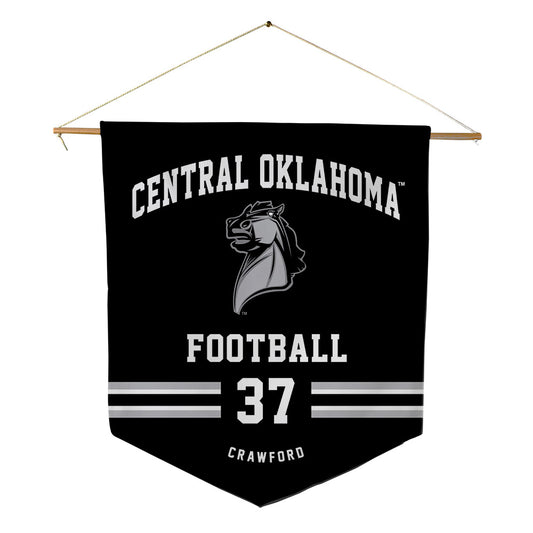 UCO - NCAA Football : Emmanuel Crawford - Pennant - 18" x 21"-0