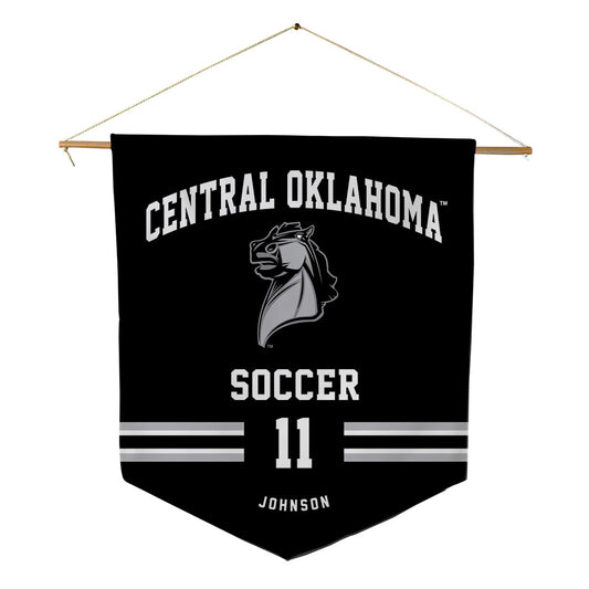 UCO - NCAA Women's Soccer : Makala Johnson - Pennant - 18" x 21"-0