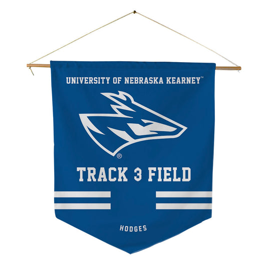 UNK - NCAA Men's Track & Field : Lucas Hodges - Pennant - 18" x 21"-0
