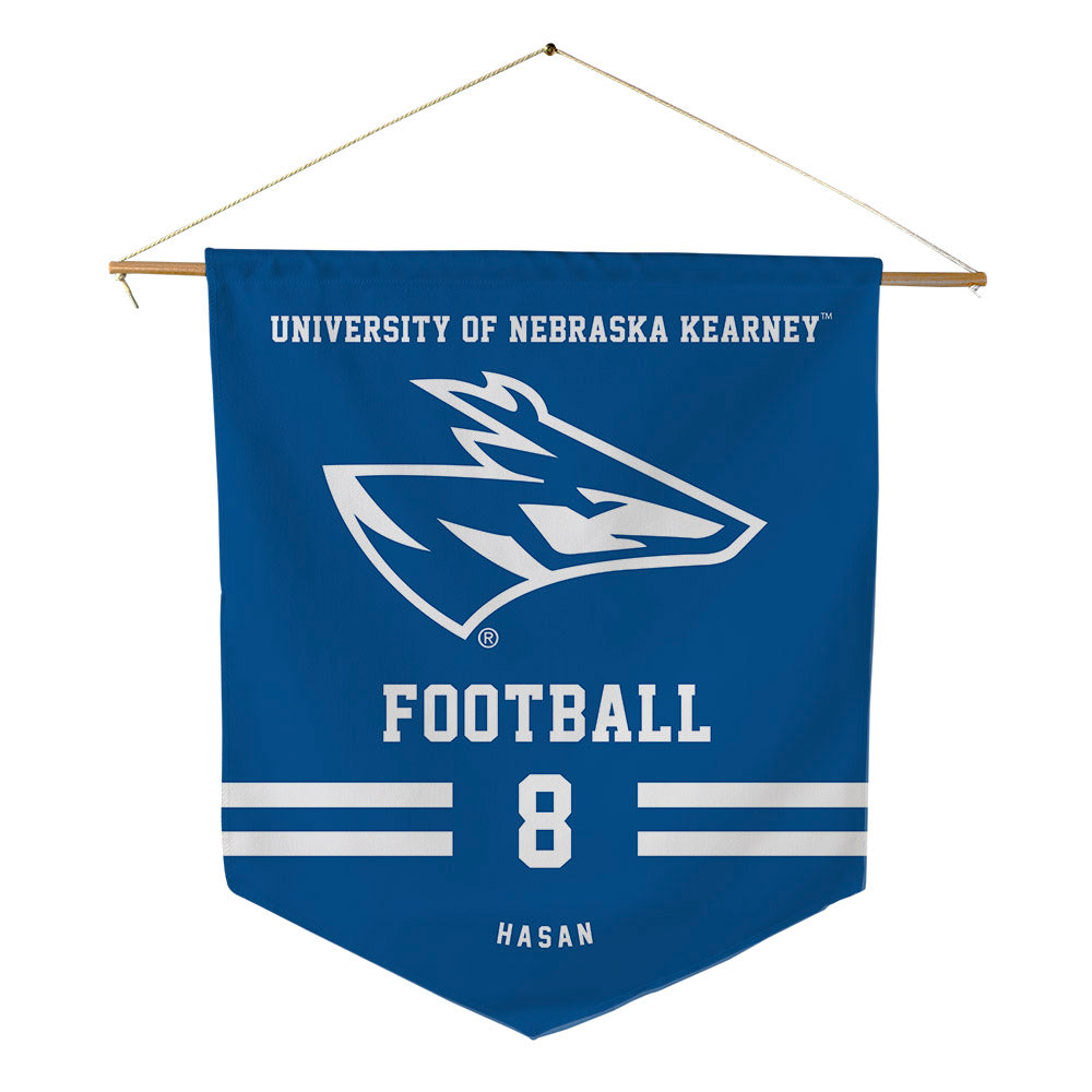 UNK - NCAA Football : Saieed Hasan - Pennant - 18" x 21"-0