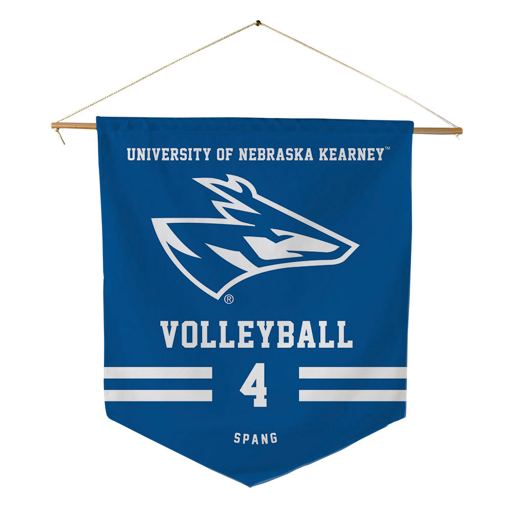 UNK - NCAA Women's Volleyball : Ellie Spang - Pennant - 18" x 21"-0