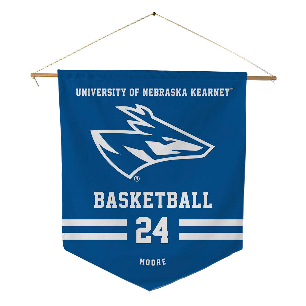 UNK - NCAA Men's Basketball : Clayton Moore - Pennant - 18" x 21"-0