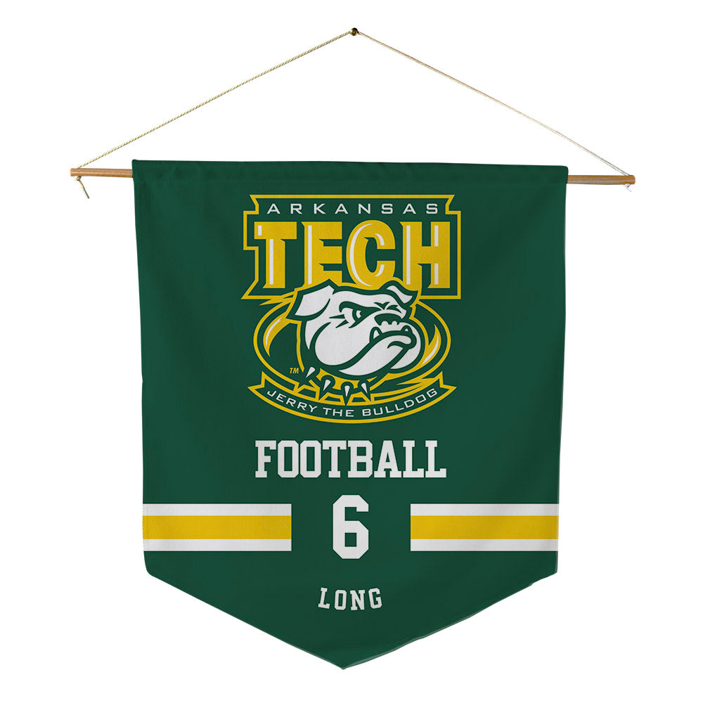ATU - NCAA Football : Jared Long - Pennant - 18" x 21"-0