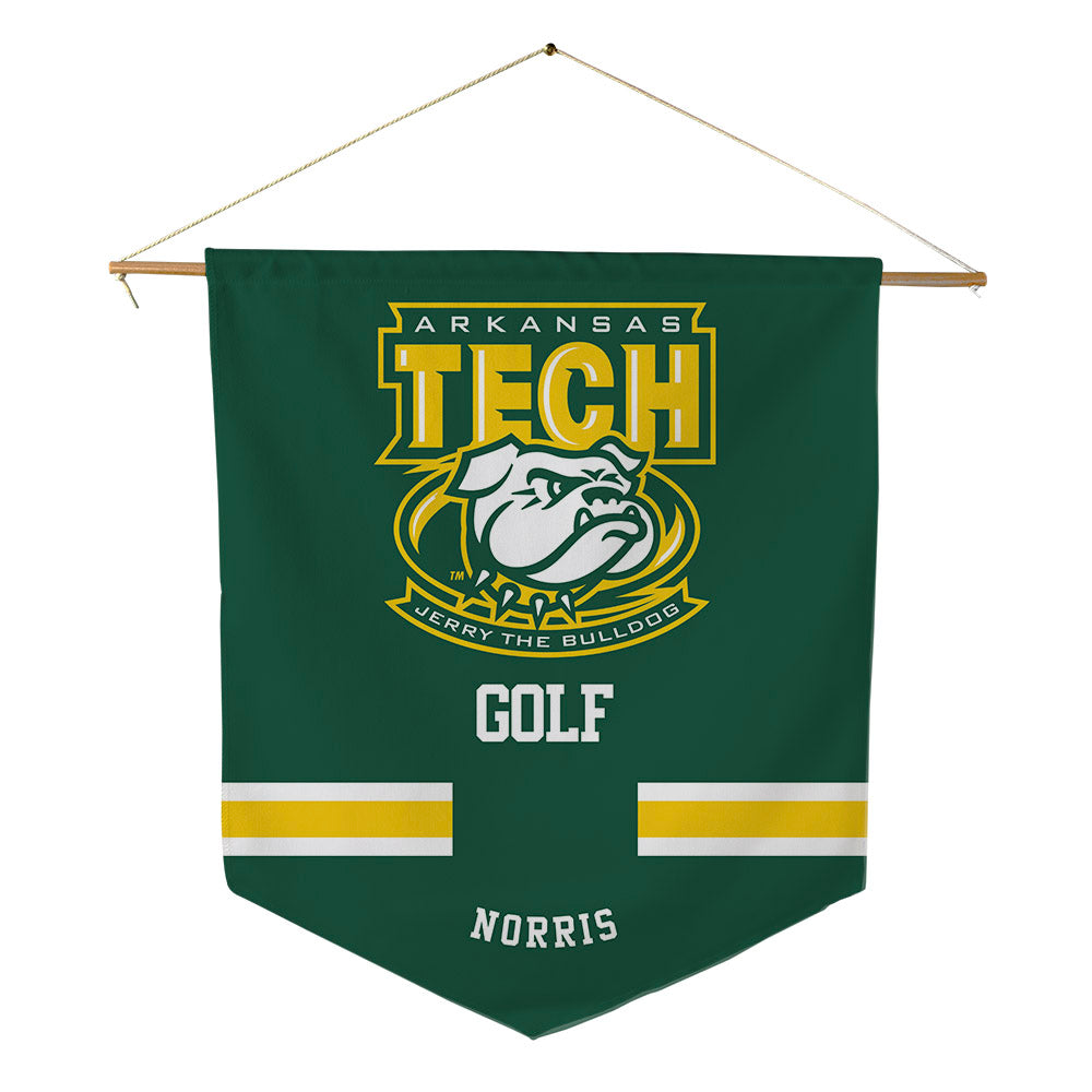 ATU - NCAA Men's Golf : Nicholas Norris - Pennant - 18" x 21"-0