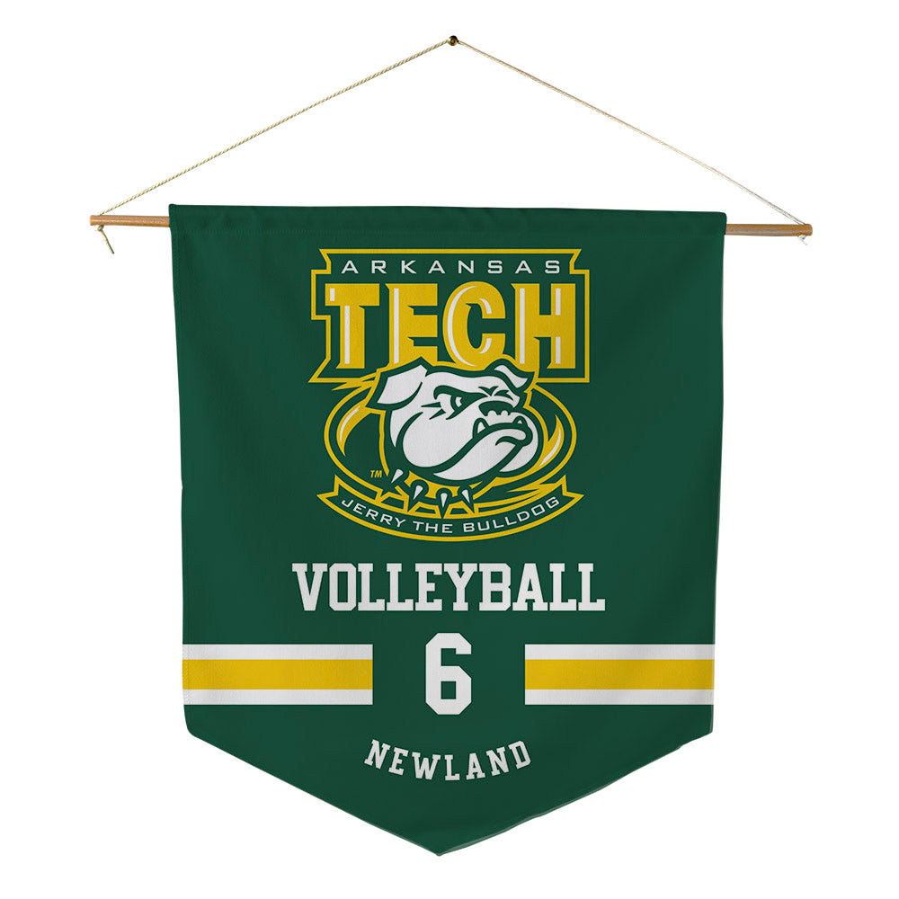 ATU - NCAA Women's Volleyball : Alex Newland - Pennant - 18" x 21"-0