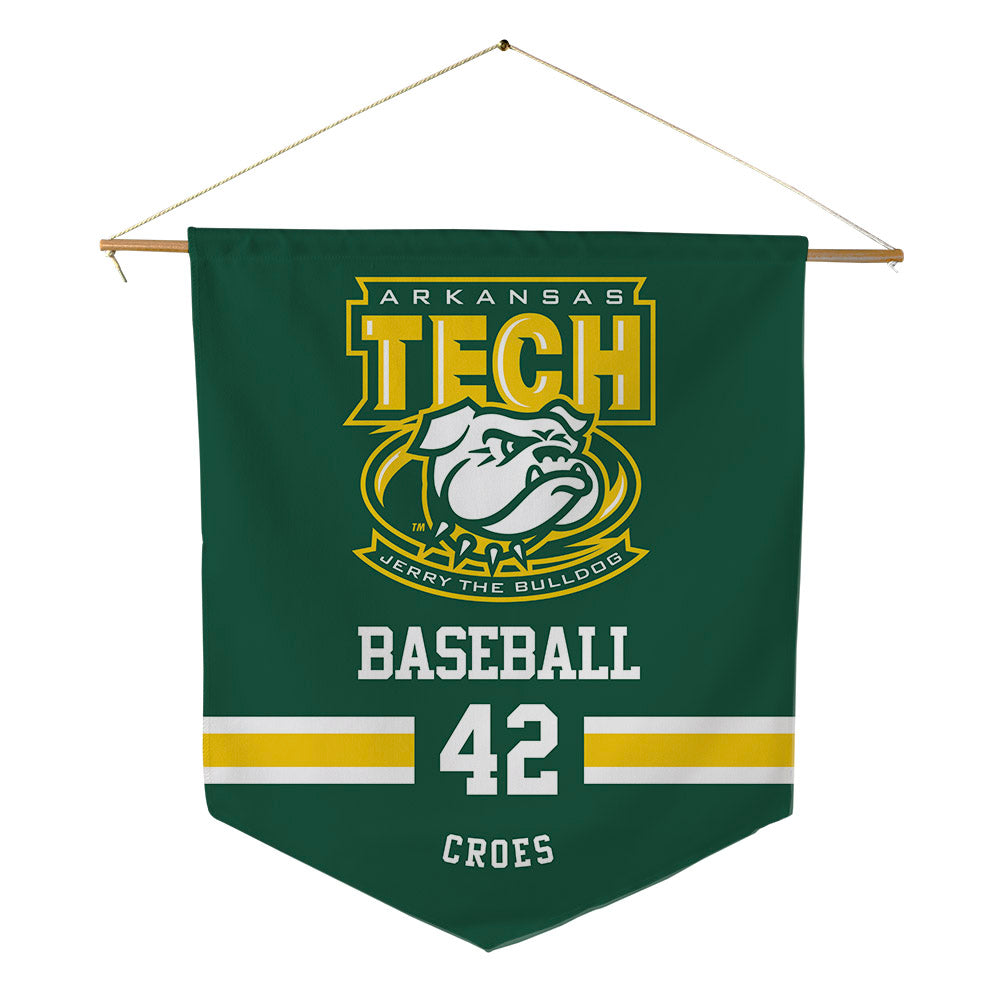 ATU - NCAA Baseball : Charlson Croes - Pennant - 18" x 21"-0