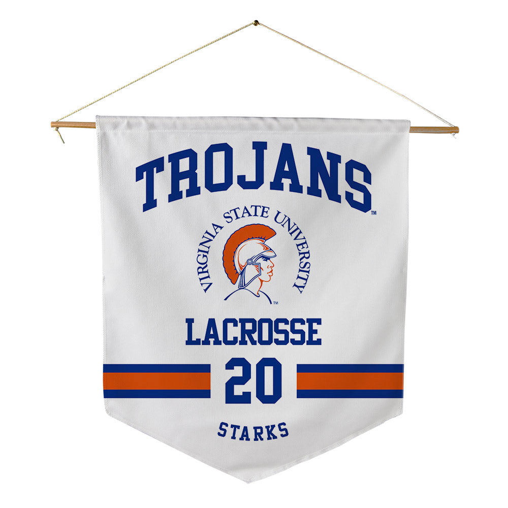 Virginia State - NCAA Men's Lacrosse : Allan Starks - Pennant - 18" x 21"-0