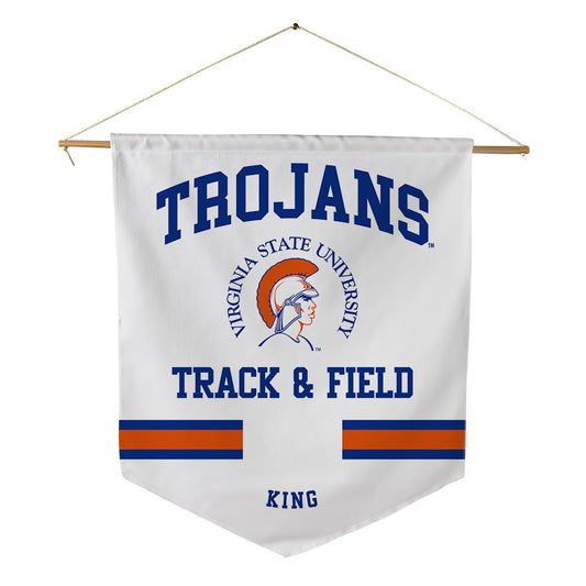 Virginia State - NCAA Women's Track & Field : Markeria King - Pennant - 18" x 21"-0