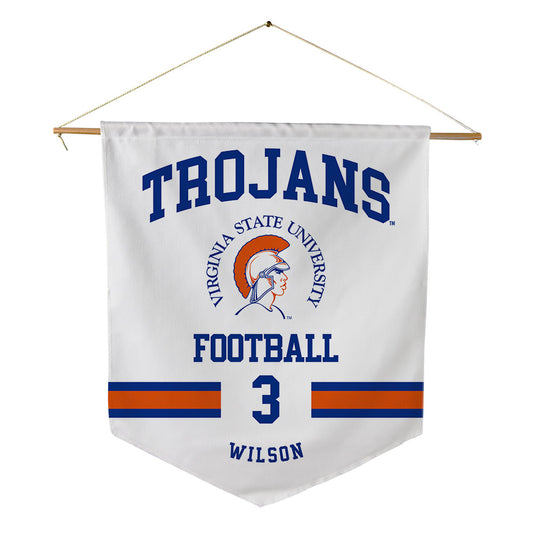 Virginia State - NCAA Football : Jeffrey Wilson - Pennant - 18" x 21"-0