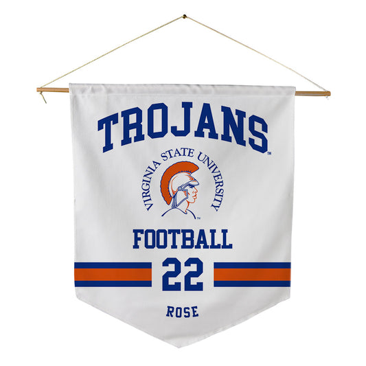 Virginia State - NCAA Football : Brandon Rose - Pennant - 18" x 21"-0