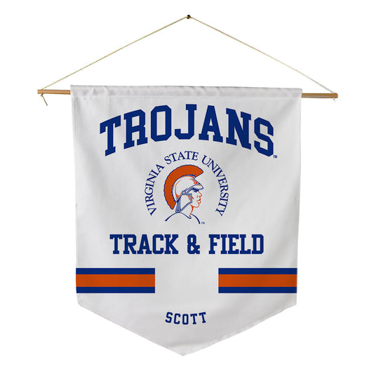 Virginia State - NCAA Men's Track & Field : DeMario Scott - Pennant - 18" x 21"-0
