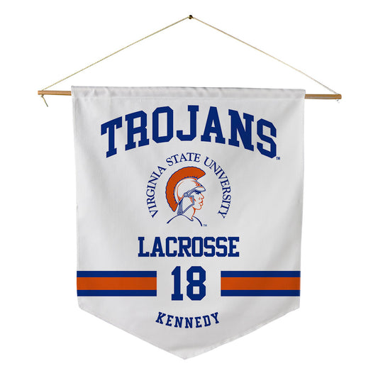 Virginia State - NCAA Men's Lacrosse : Amari Kennedy - Pennant - 18" x 21"-0