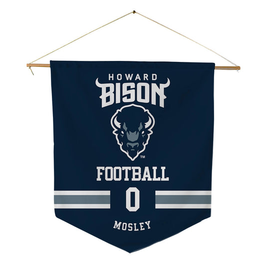 Howard - NCAA Football : KD Mosley - Pennant - 18" x 21"-0