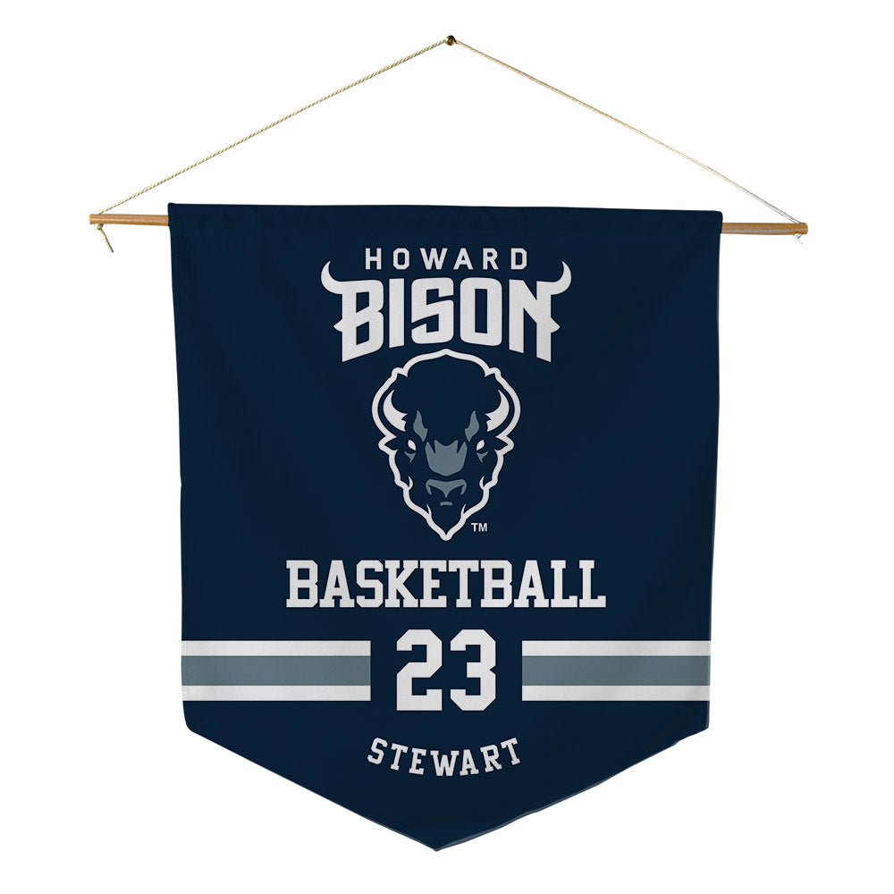 Howard - NCAA Women's Basketball : Zoe Stewart - Pennant - 18" x 21"-0