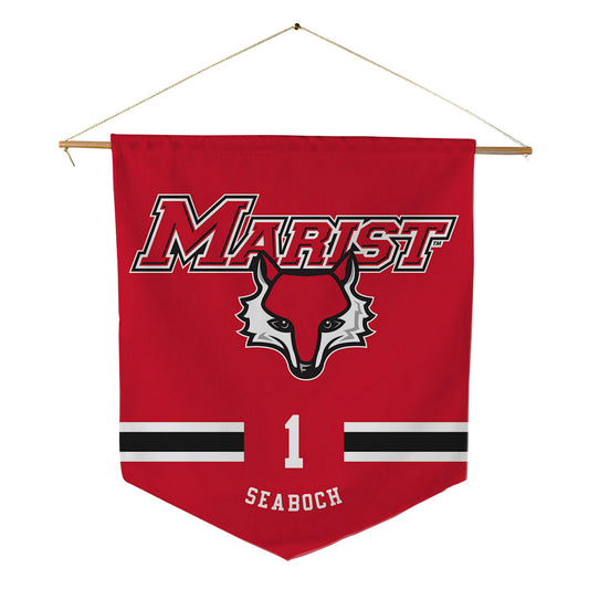 Marist - NCAA Women's Water Polo : Zoe Seaboch - Pennant - 18" x 21"-0