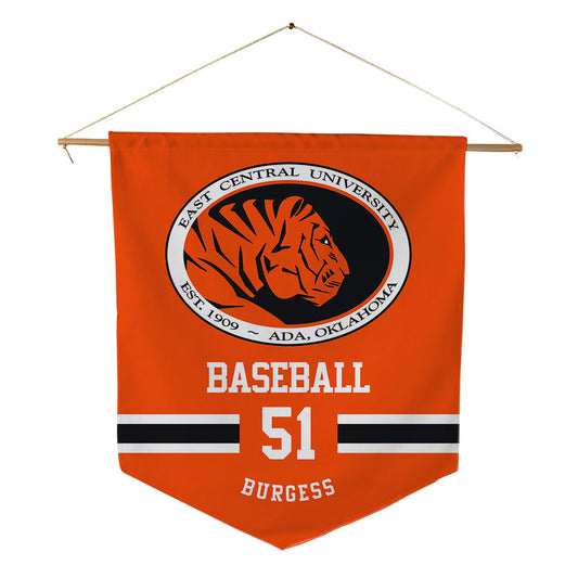 ECU - NCAA Baseball : Draden Burgess - Pennant - 18" x 21"-0
