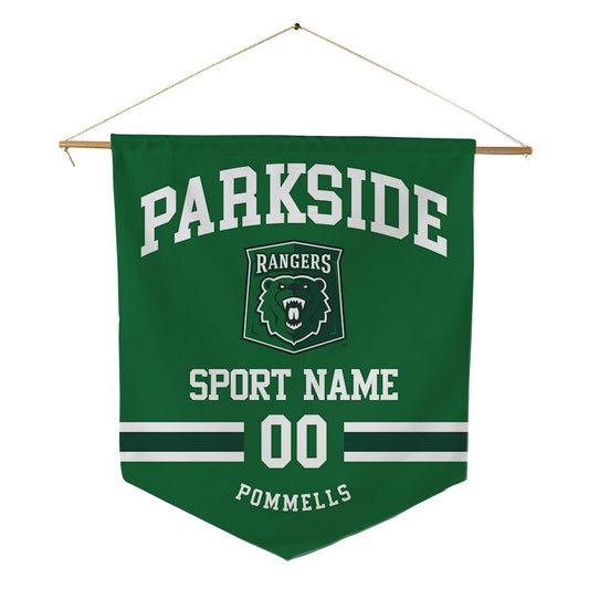 UW Parkside - NCAA Men's Track & Field : Jahad Pommells - Pennant - 18" x 21"-0