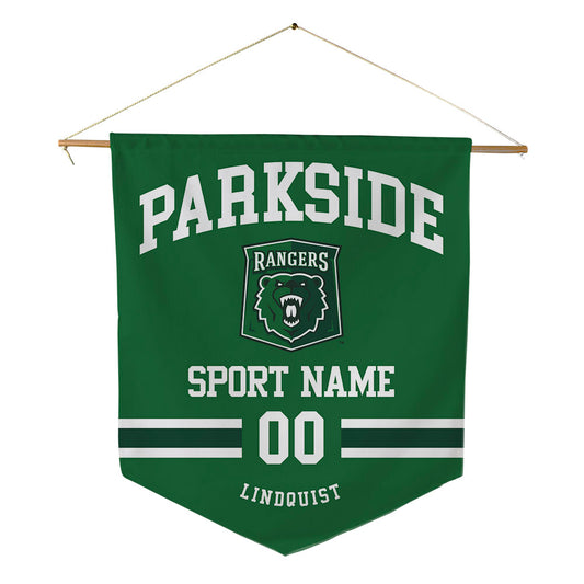 UW Parkside - NCAA Baseball : Jackson Lindquist - Pennant - 18" x 21"-0