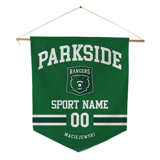 UW Parkside - NCAA Baseball : Nolan Maciejewski - Pennant - 18" x 21"-0