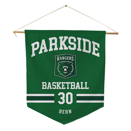 UW Parkside - NCAA Men's Basketball : Zach Behn - Pennant - 18" x 21"-0