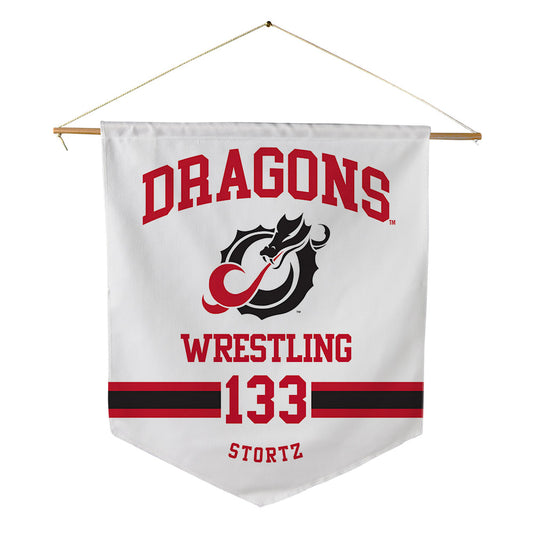 MSUM - NCAA Wrestling : Cash Stortz - Pennant - 18" x 21"-0