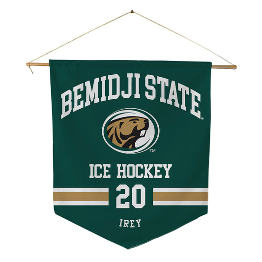 Bemidji State - NCAA Men's Ice Hockey : Kirklan Irey - Pennant - 18" x 21"-0