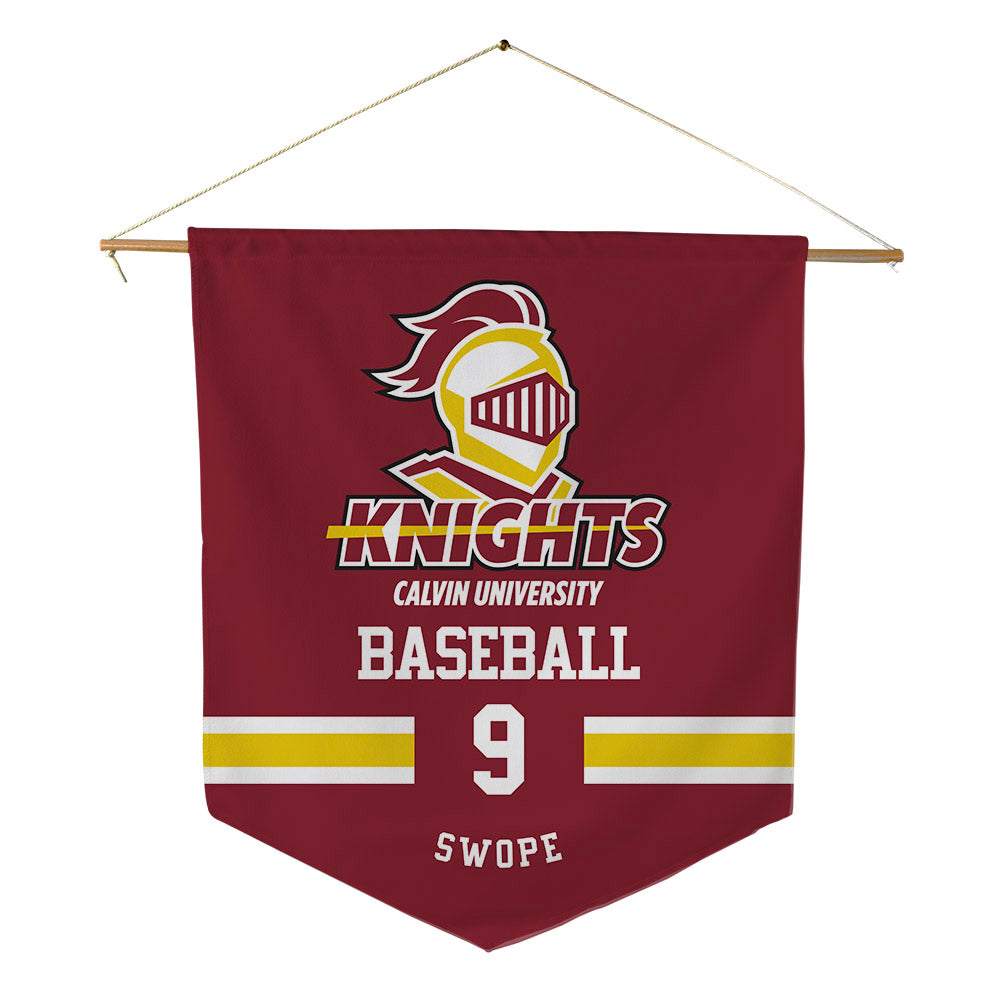 Calvin - NCAA Baseball : Noah Swope - Pennant - 18" x 21"-0