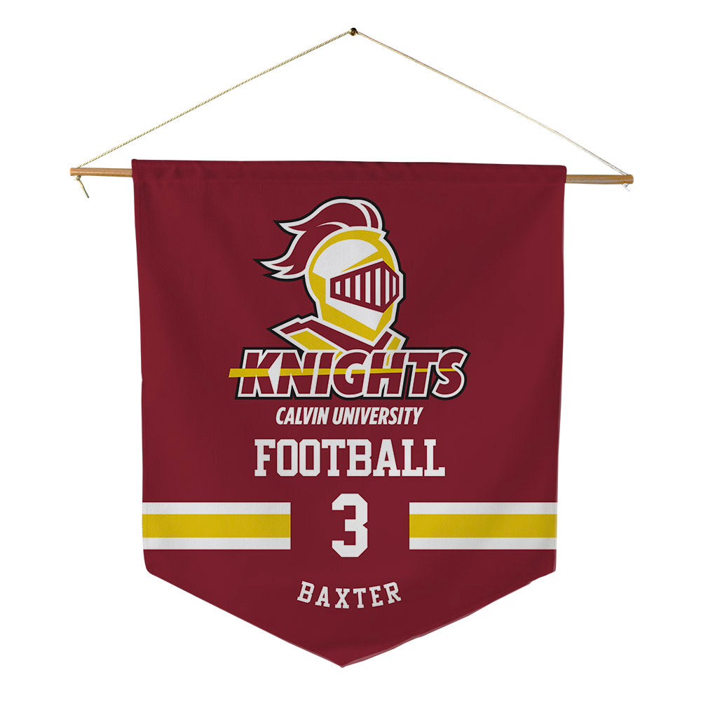 Calvin - NCAA Football : McCoy Baxter - Pennant - 18" x 21"-0