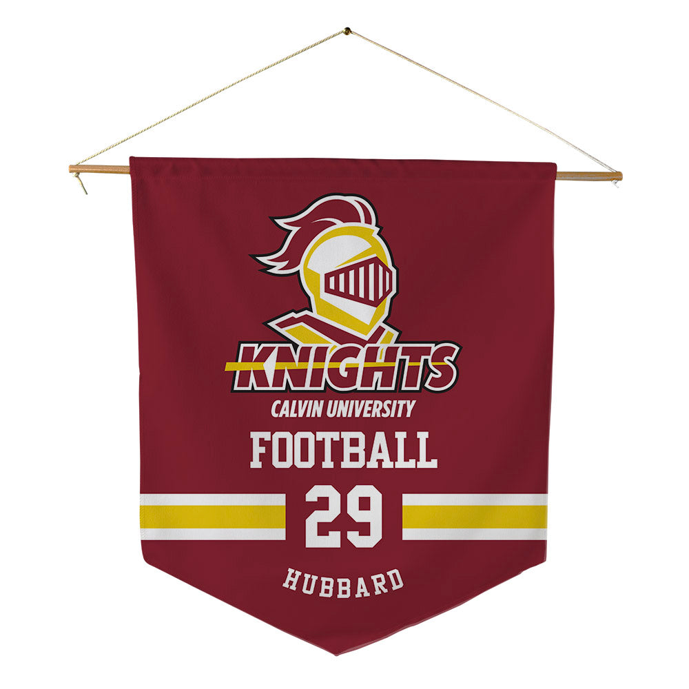Calvin - NCAA Football : Paul Hubbard - Pennant - 18" x 21"-0