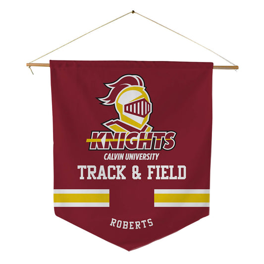 Calvin - NCAA Men's Track & Field : Charles Roberts - Pennant - 18" x 21"-0