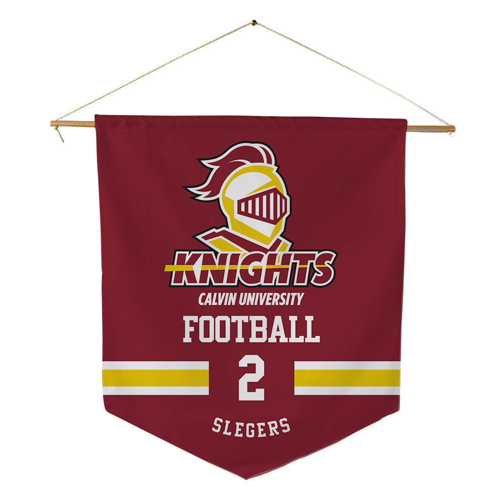Calvin - NCAA Football : Hayden Slegers - Pennant - 18" x 21"-0