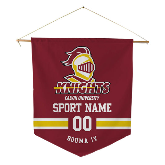 Calvin - NCAA Football : Paul Bouma IV - Pennant - 18" x 21"-0