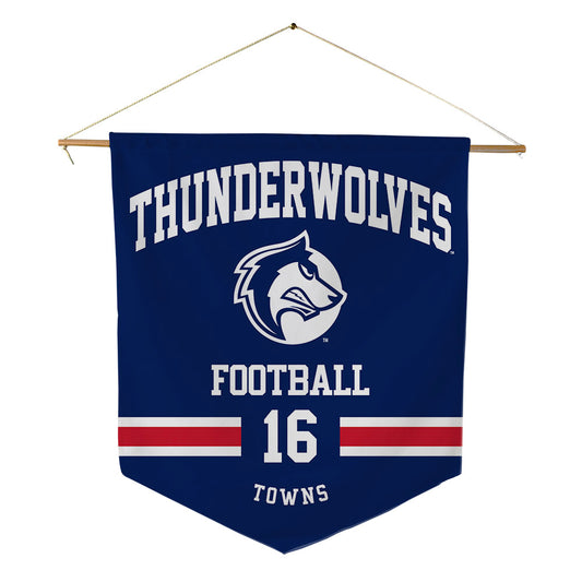 CSU Pueblo - NCAA Football : DeAundre Towns - Pennant - 18" x 21"-0