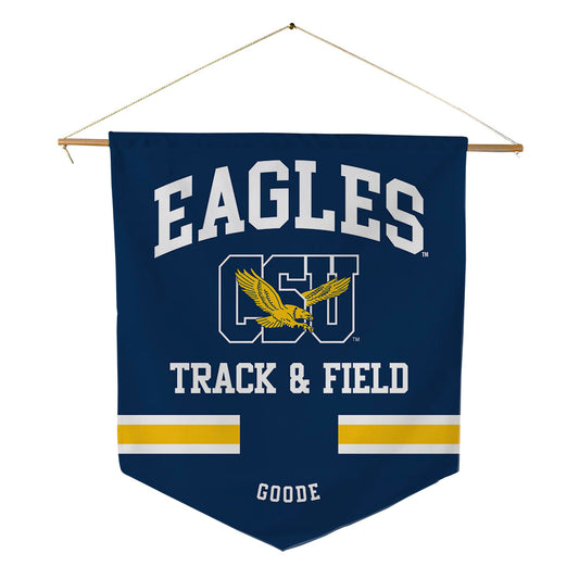 Coppin State - NCAA Men's Track & Field : Amiri Goode - Pennant - 18" x 21"-0