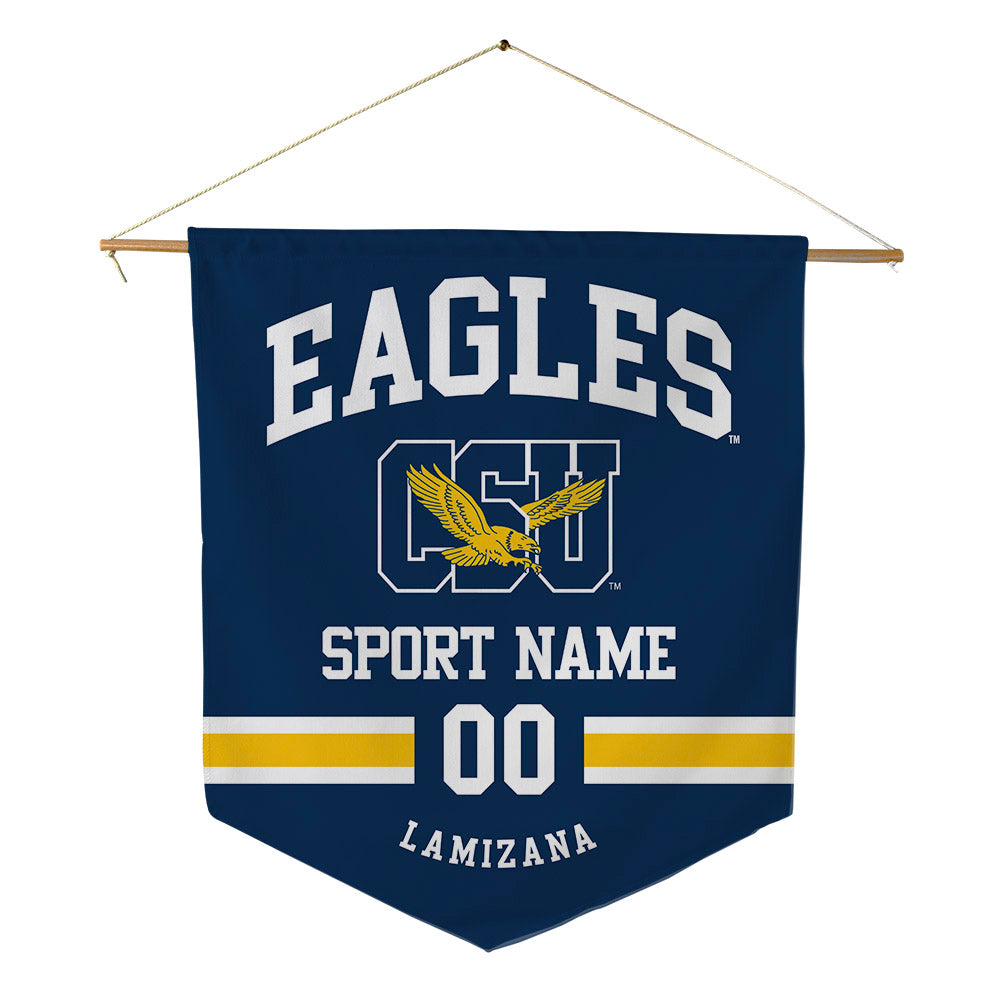 Coppin State - NCAA Men's Basketball : Nelson Lamizana - Pennant - 18" x 21"-0