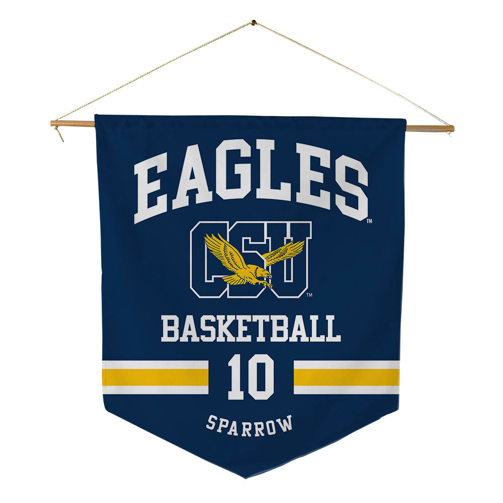 Coppin State - NCAA Men's Basketball : Camaren Sparrow - Pennant - 18" x 21"-0