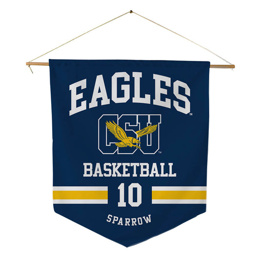 Coppin State - NCAA Men's Basketball : Camaren Sparrow - Pennant - 18" x 21"-0