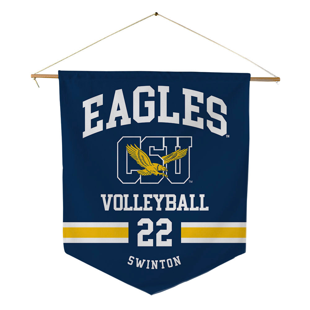Coppin State - NCAA Women's Volleyball : Payton Swinton - Pennant - 18" x 21"-0