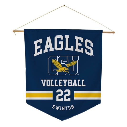 Coppin State - NCAA Women's Volleyball : Payton Swinton - Pennant - 18" x 21"-0