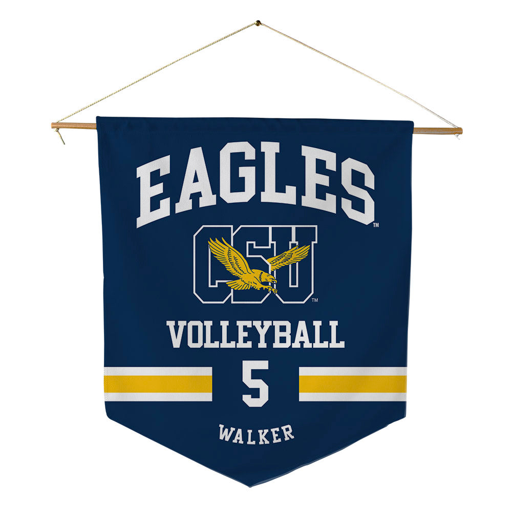 Coppin State - NCAA Women's Volleyball : Deviana Walker - Pennant - 18" x 21"-0