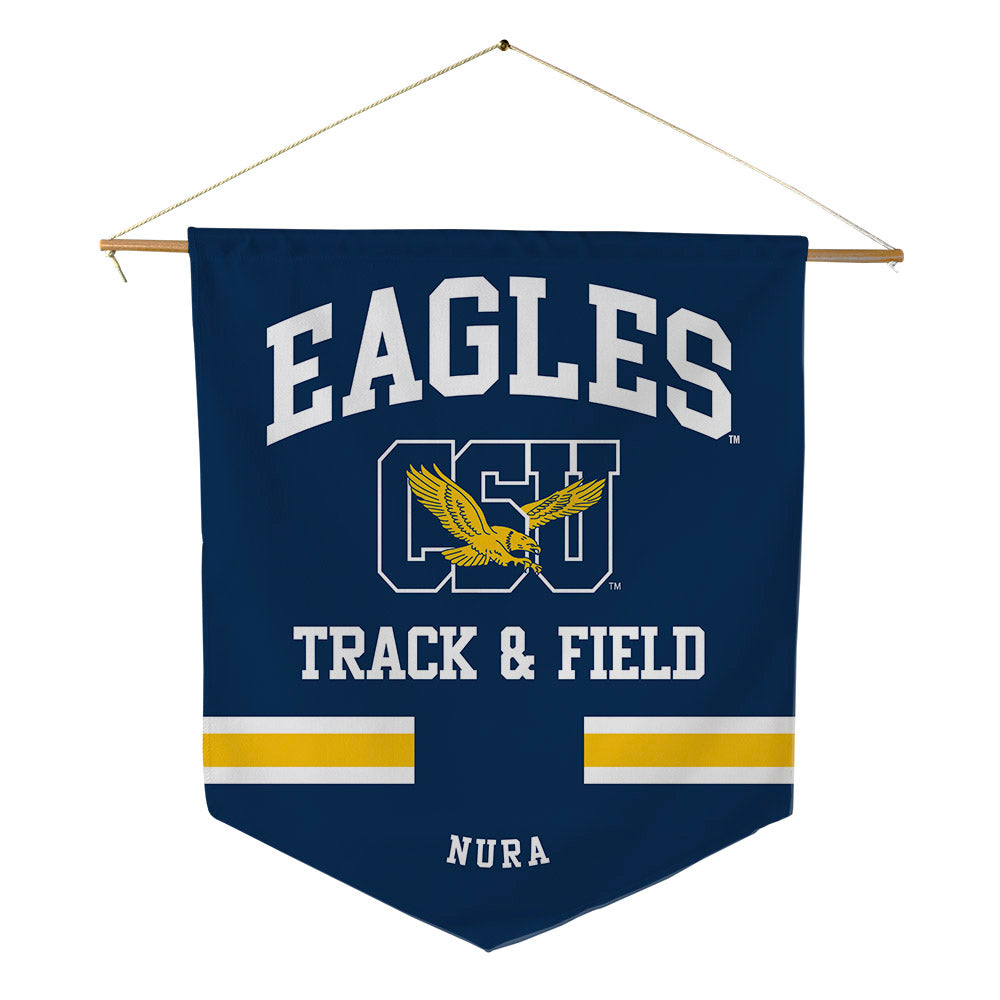 Coppin State - NCAA Men's Track & Field : Humed Nura - Pennant - 18" x 21"-0