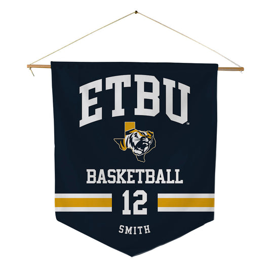 ETBU - NCAA Men's Basketball : Robert Smith - Pennant - 18" x 21"-0