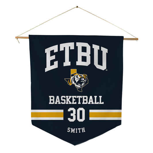 ETBU - NCAA Men's Basketball : Silas Smith - Pennant - 18" x 21"-0