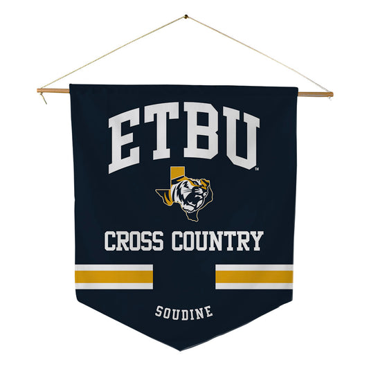 ETBU - NCAA Women's Cross Country : Ruquayya Soudine - Pennant - 18" x 21"-0