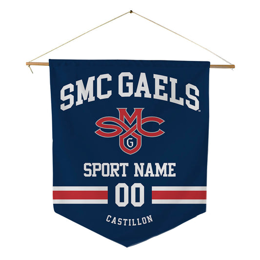 SMC - NCAA Women's Volleyball : Abby Castillon - Pennant - 18" x 21"-0