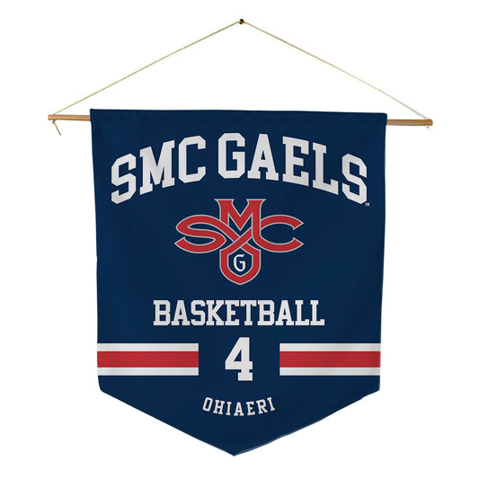 SMC - NCAA Women's Basketball : Charlece Ohiaeri - Pennant - 18" x 21"-0