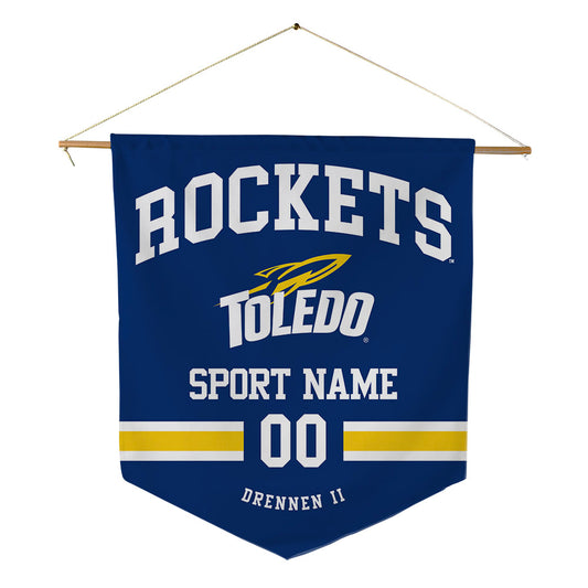 Toledo - NCAA Football : Mike Drennen II - Pennant - 18" x 21"-0
