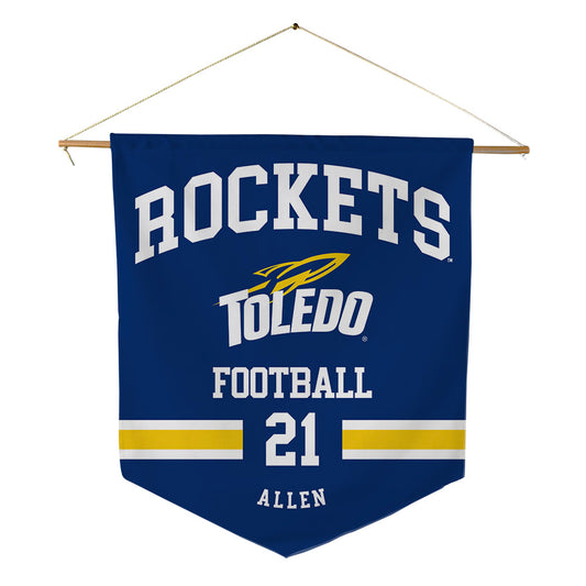 Toledo - NCAA Football : Julian Allen - Pennant - 18" x 21"-0