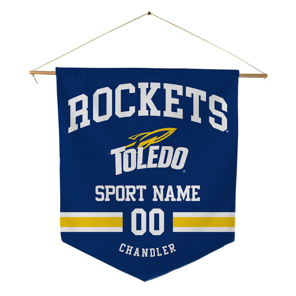 Toledo - NCAA Football : Nathaniel Chandler - Pennant - 18" x 21"-0